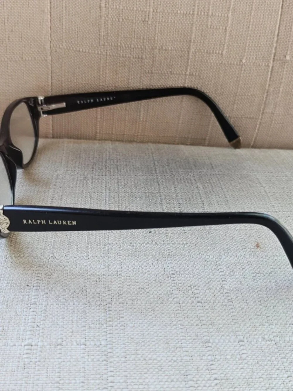 Vintage Ralph Lauren Glasses Frame Black Eyeglasses RL6108 5001 Eyewear Frame